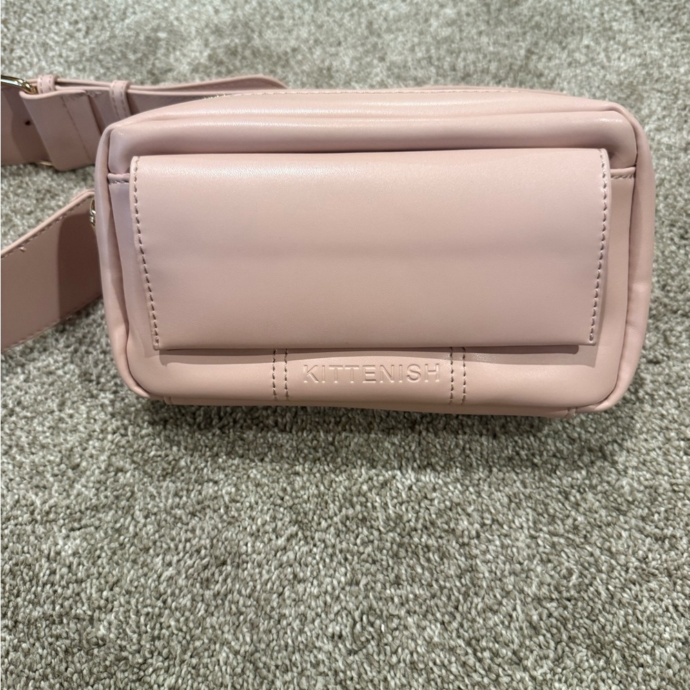 Kittenish Blush Crossbody Bag
